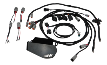 Picture of DeatschWerks 09-24 Nissan GT-R R35 X3 Fuel Pump Module PNP Heavy Duty Hardwire Kit