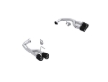 Picture of MBRP 24-25 Ford Mustang GT 5.0L T304 SS 2.5in Axle-Back Dual Rear w/ Quad Carbon Fiber Tips