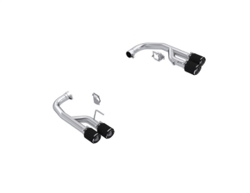 Picture of MBRP 24-25 Ford Mustang GT 5.0L T304 SS 2.5in Axle-Back Dual Rear w/ Quad Carbon Fiber Tips