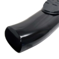 Picture of Westin 24-26 Toyota Tacoma Double Cab PRO TRAXX 5 Oval Nerf Step Bars - Black