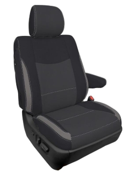 Picture of PRP 03-09 Lexus GX470 Front Seat Covers (Pair) - Black and Gray
