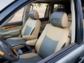 Picture of PRP 03-09 Lexus GX470 Front Seat Covers (Pair) - Black w/ Red Stitch