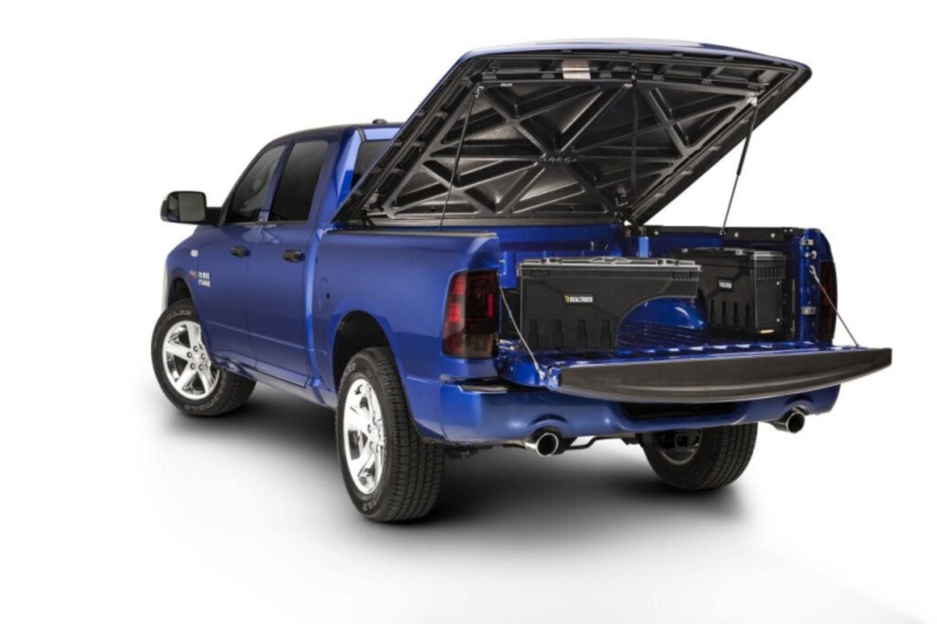 Picture of UnderCover 24-25 Ford Ranger Drivers Side Swing Case - Black Smooth