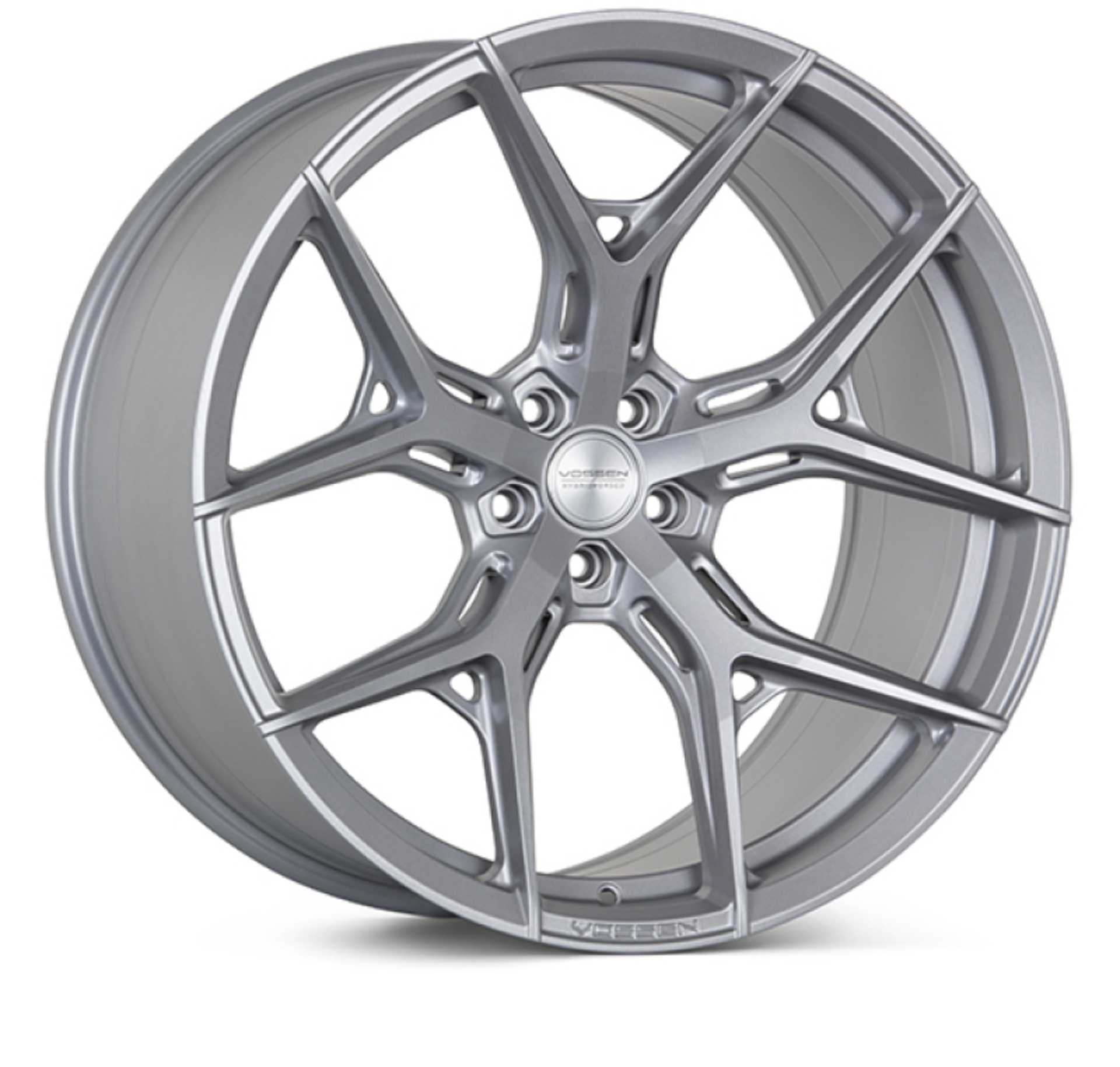 Picture of Vossen HF5 - 19x10 - ET35 - 5x112 - 66.56 - Deep - SS - Satin Silver Wheel