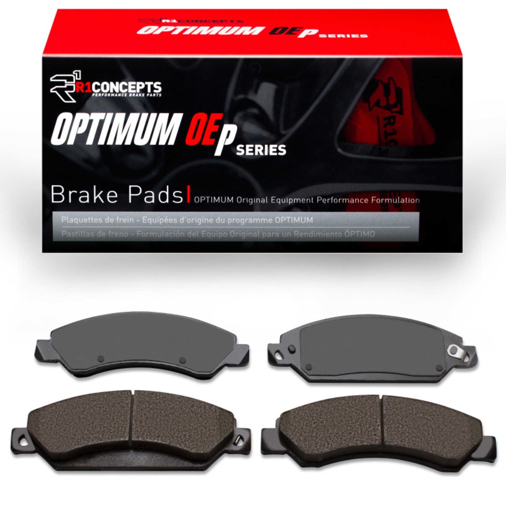 Picture of R1 Concepts RNC Optimum OE Brake Pads - 2551-1092-00