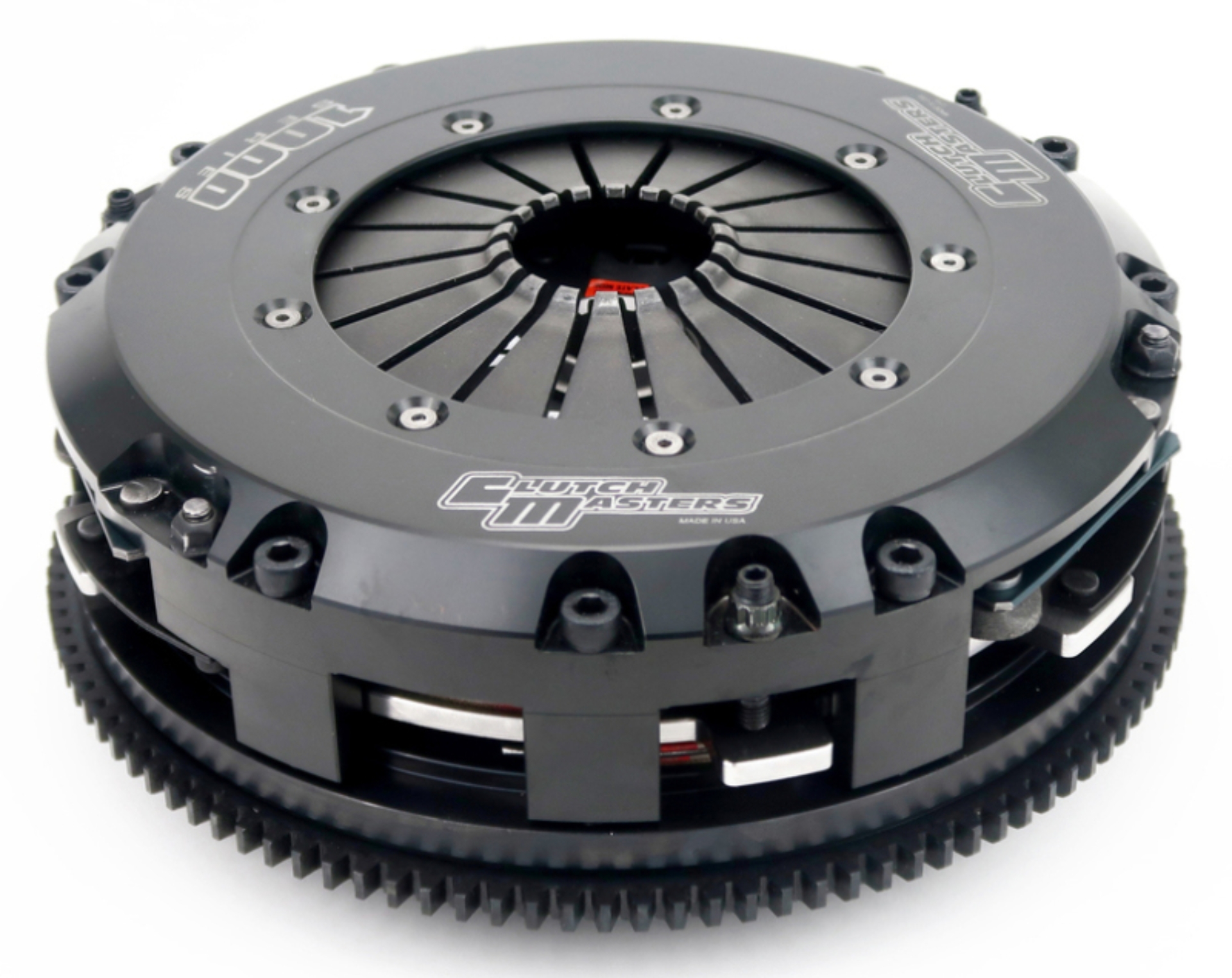 Picture of Clutch Masters 15-20 Dodge Challenger 6.2L SRT Hellcat 1000 Series Twin Disc Clutch w/ Alum Flywheel