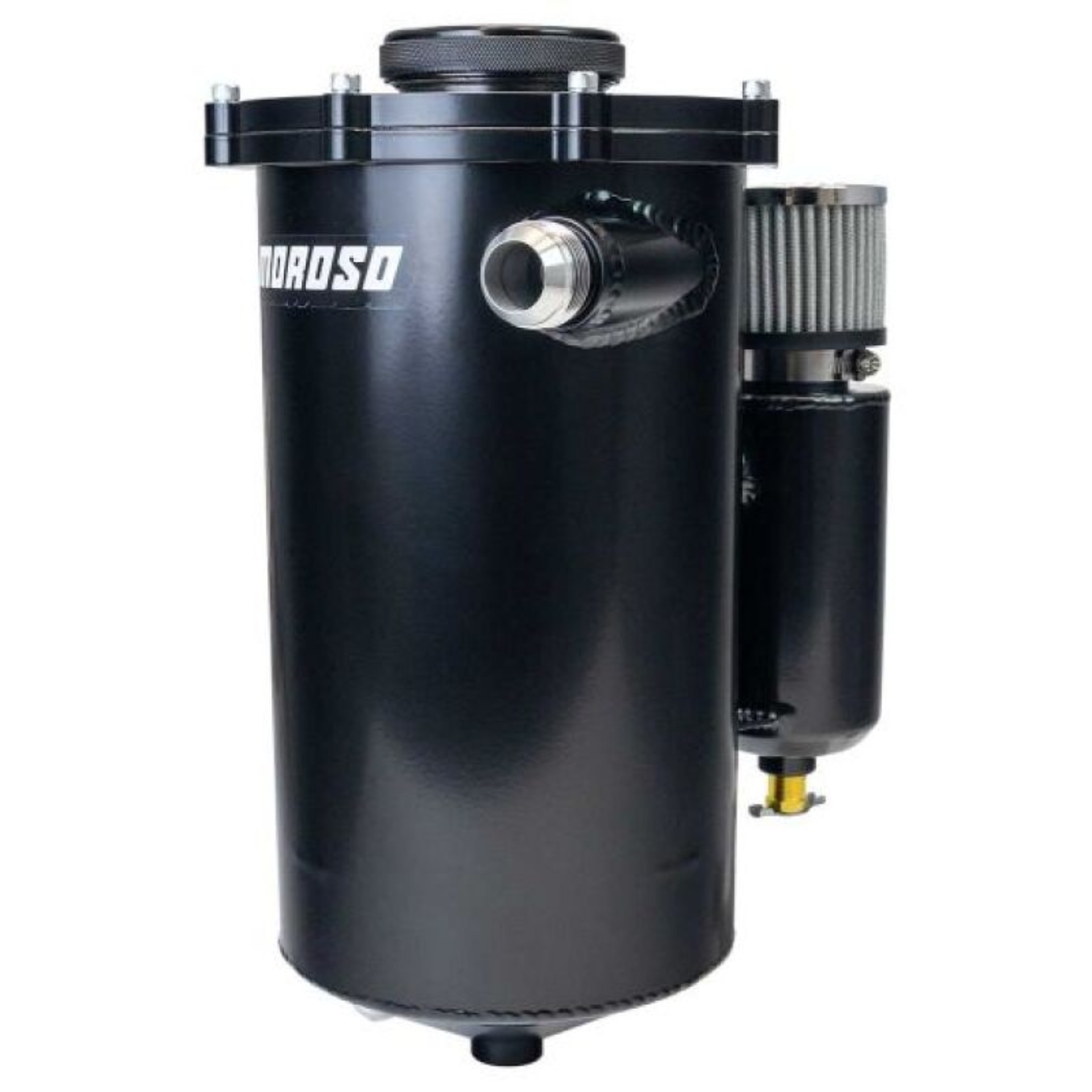 Picture of Moroso 2 Piece 15in Tall 7in Dia 7 Quart Dry Sump Tank - Black