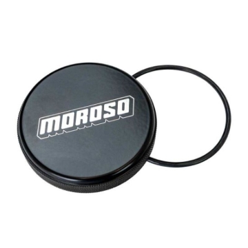 Picture of Moroso Replacement Cap Dry Sump Tank - Black w/Logo