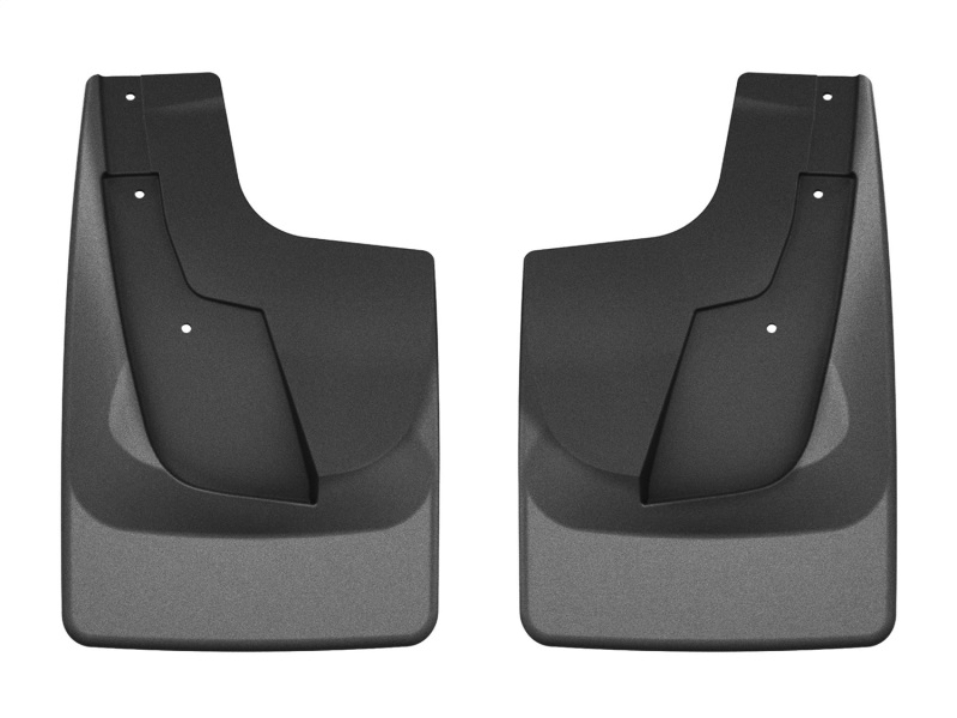 Picture of WeatherTech 25-26 Dodge RAM 1500 Rear No Drill Rear Mudflaps - Black