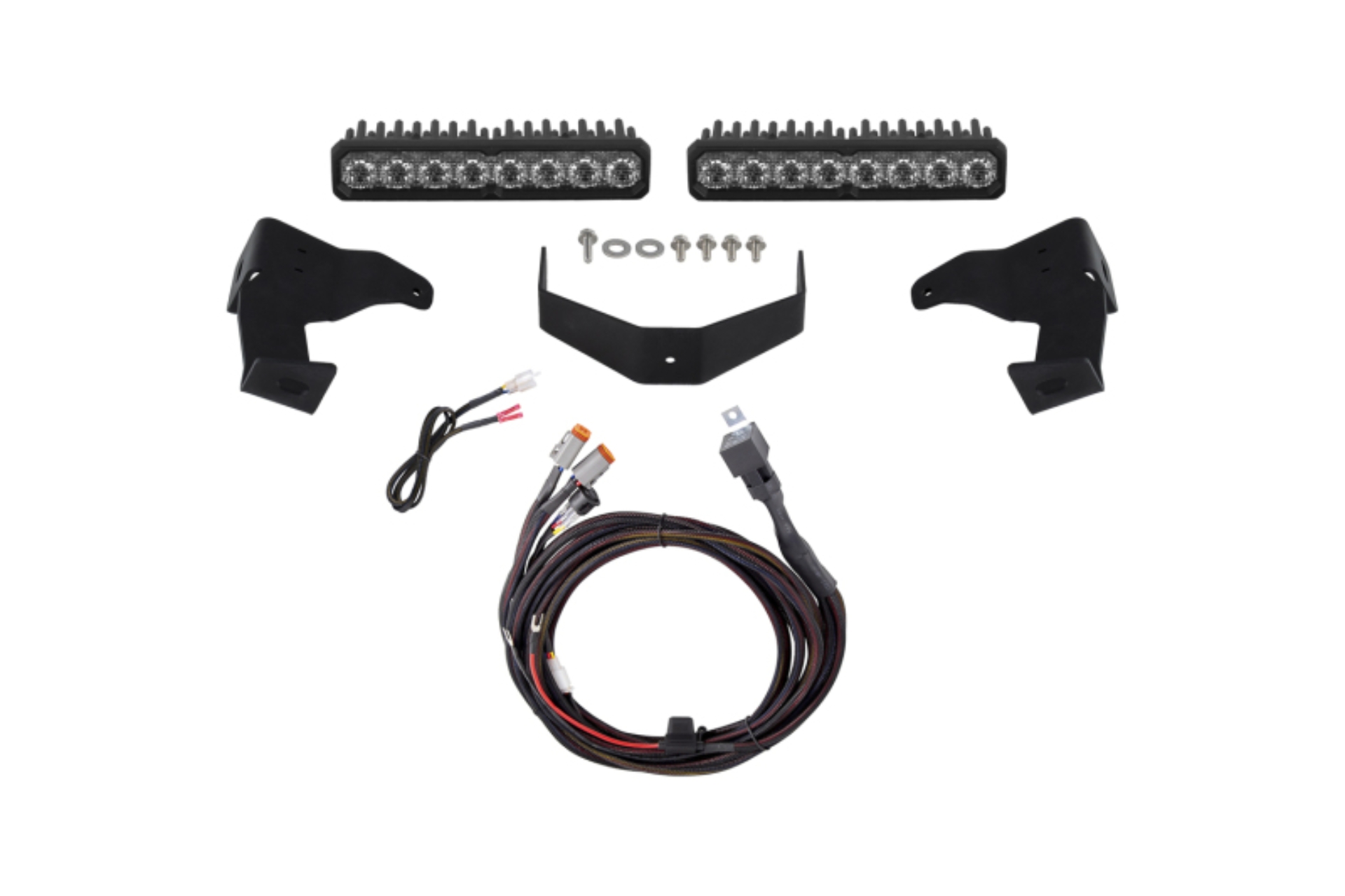 Picture of Diode Dynamics 2024-2026 Toyota Tacoma Stealth Lightbar SS10 Sport White Combo 6000K