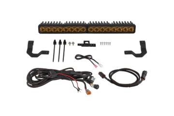 Picture of Diode Dynamics 2024-2026 Toyota Tacoma TRD Grille Lightbar SS20 Pro Yellow Driving 3000K