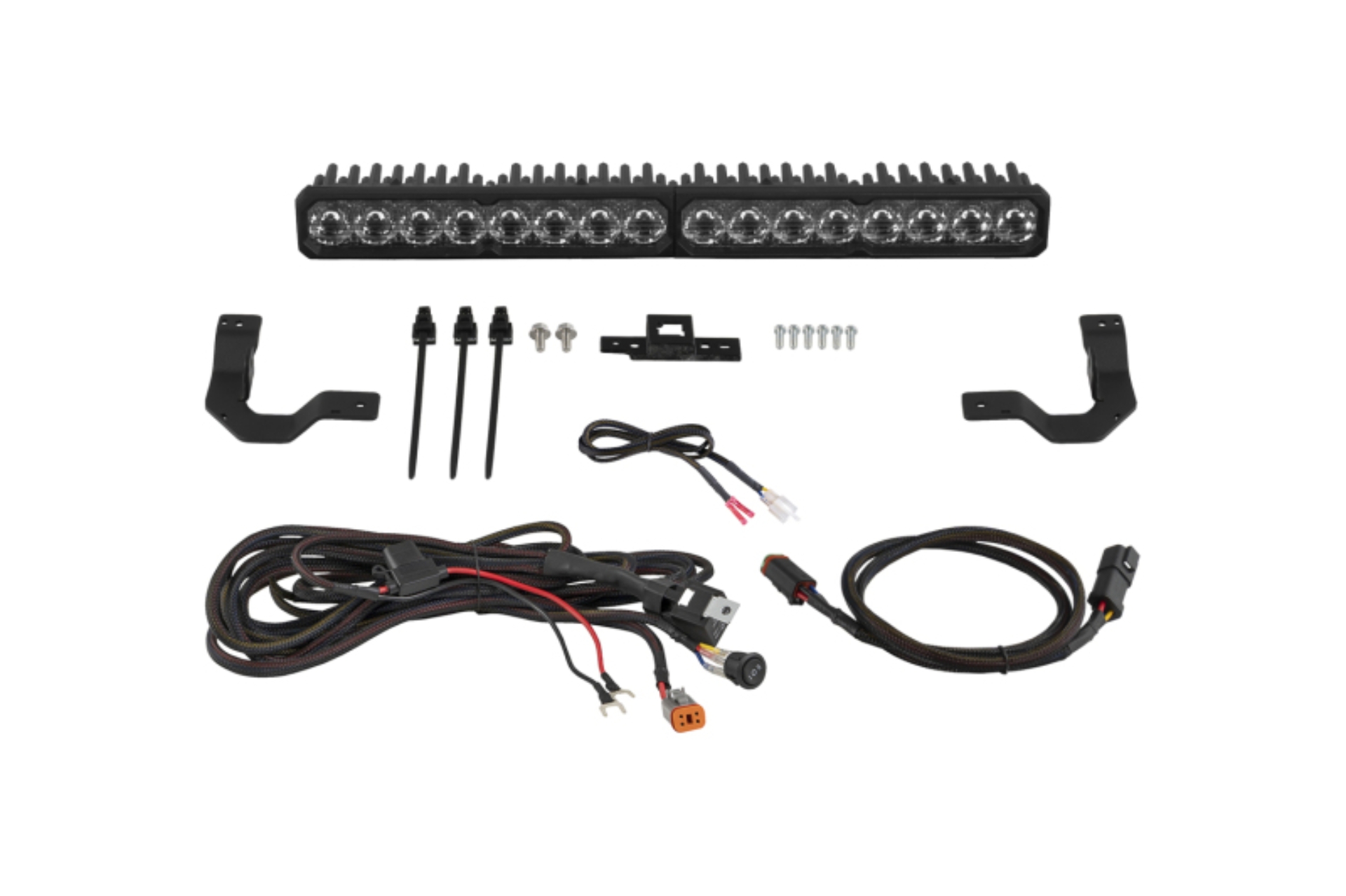 Picture of Diode Dynamics 2024-2026 Toyota Tacoma TRD Grille Lightbar SS20 Pro White Driving 6000K