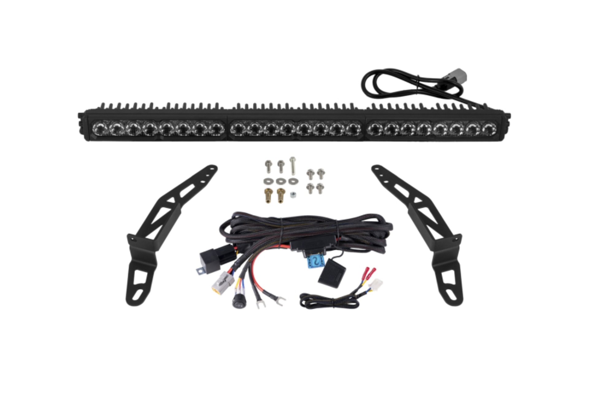 Picture of Diode Dynamics 2018-2026 Jeep Wrangler Jeep SS30 Bumper LED Kit Pro White Driving ABL 6000K