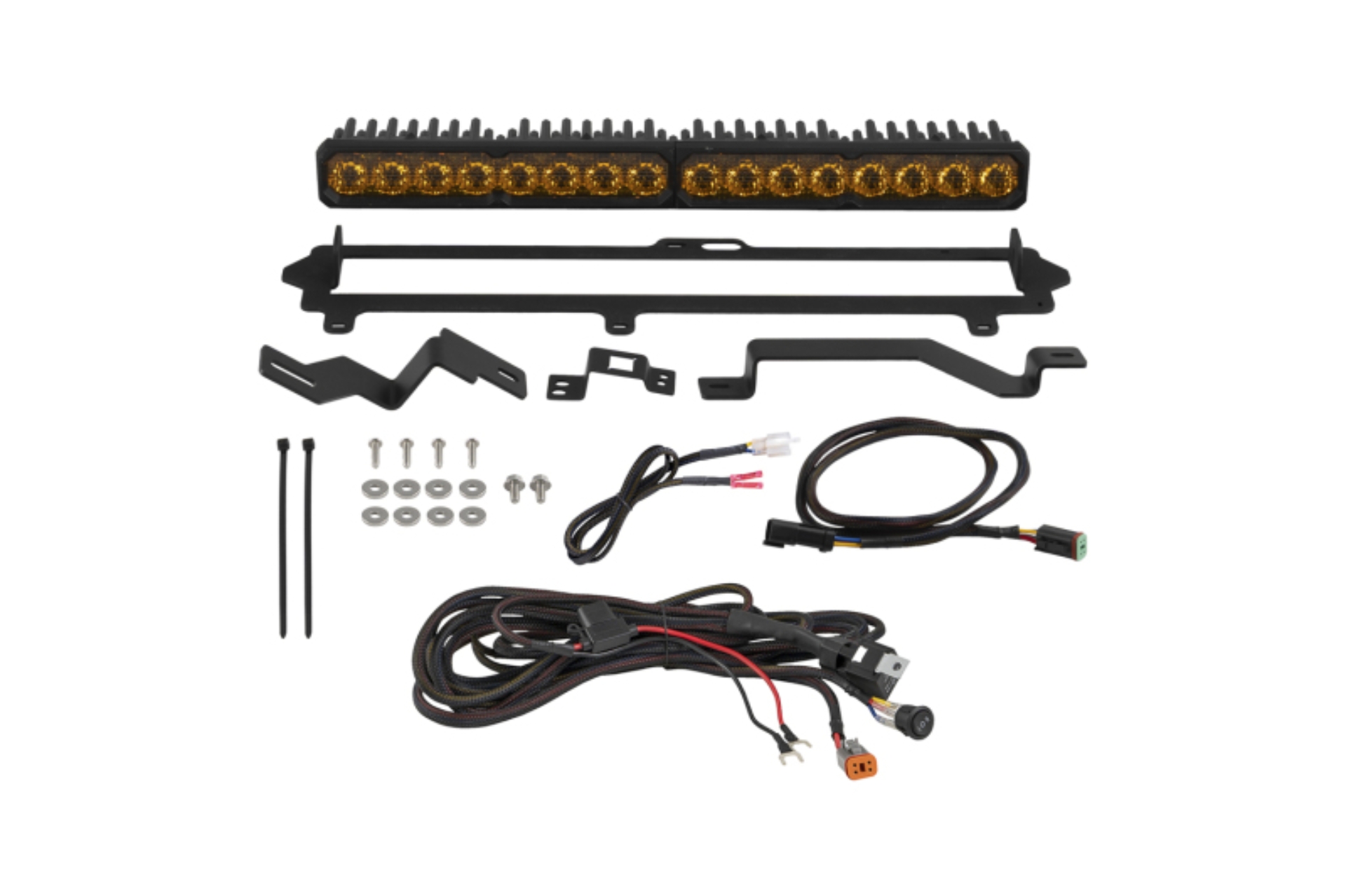 Picture of Diode Dynamics 2022-2026 Toyota Tundra Pro Grille SS20 Sport LED Kit Yellow Combo 3000K