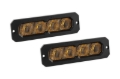 Picture of Diode Dynamics SS6 Sport Yellow Flood Flush ABL (pair) 3000K