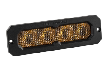 Picture of Diode Dynamics SS6 Sport Yellow Flood Flush ABL (single) 3000K