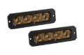 Picture of Diode Dynamics SS6 Sport Yellow Combo Flush ABL (pair) 3000K