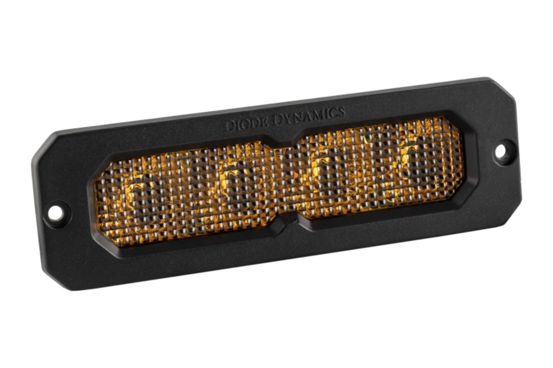 Picture of Diode Dynamics SS6 Pro Yellow Flood Flush ABL (single) 3000K