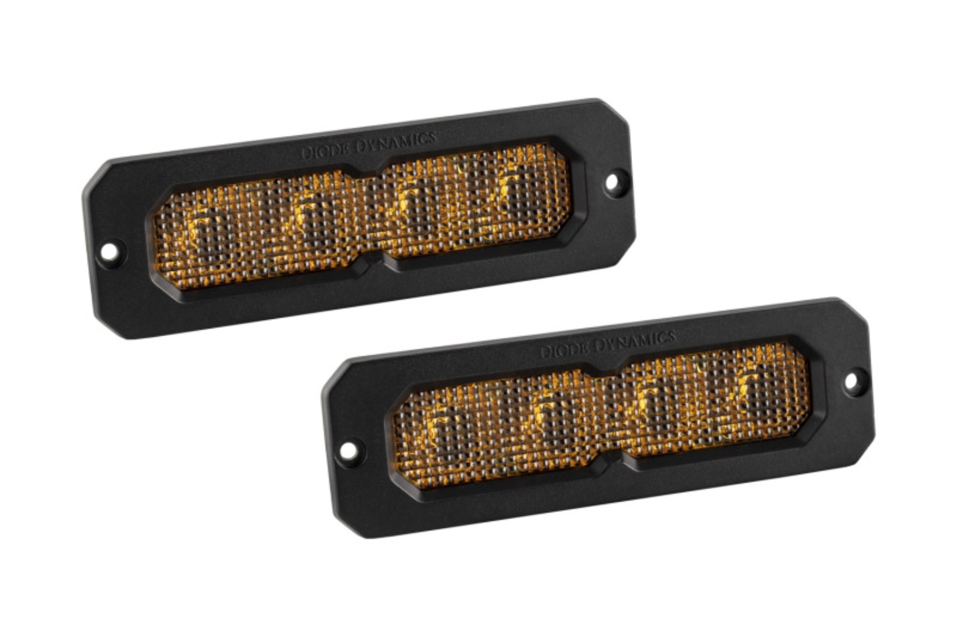 Picture of Diode Dynamics SS6 Max Yellow Flood Flush ABL (pair) 3000K