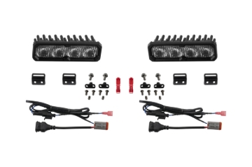 Picture of Diode Dynamics 2022-2026 Toyota Tundra Sequioa Fog SS6 Pro LED Kit White 6000K
