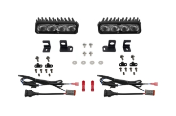 Picture of Diode Dynamics 2024-2026 Toyota Tacoma/4Runner Fog SS6 Pro LED Kit White 6000K