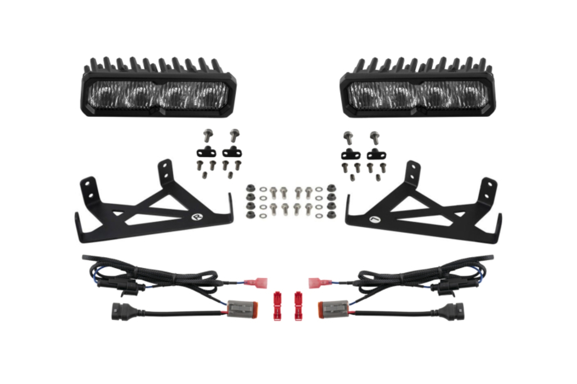 Picture of Diode Dynamics 2020-2022 Ford F-250 Super Duty F250 Fog SS6 Max LED Kit White 6000K