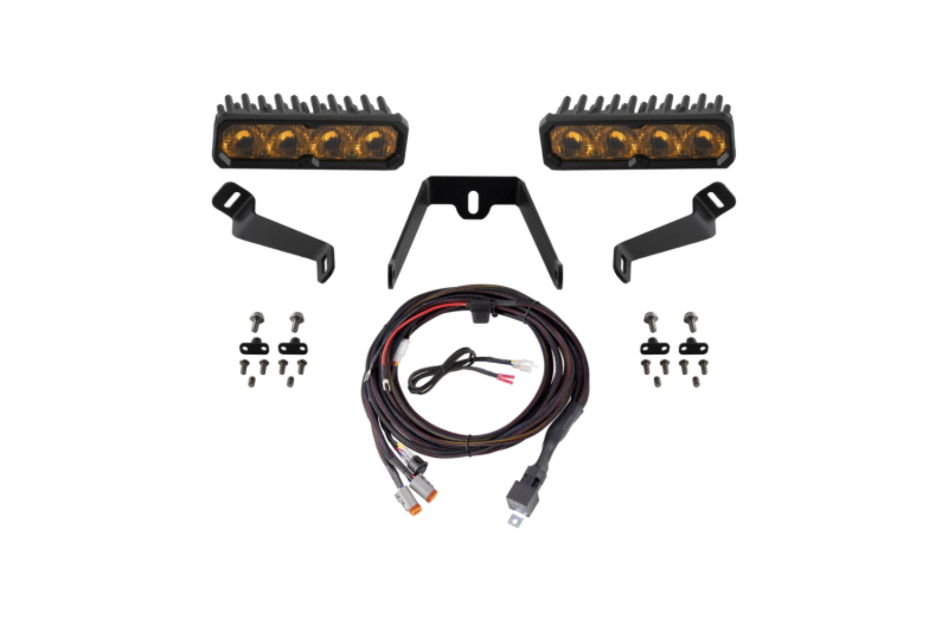 Picture of Diode Dynamics 2015-2017 Subaru WRX SS6 Max LED Kit Yellow Driving 3000K