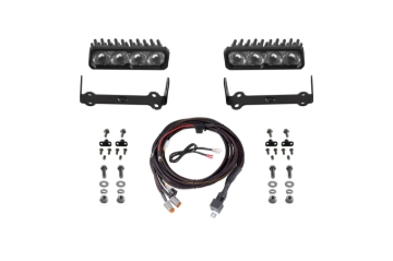 Picture of Diode Dynamics 2014-2024 Toyota 4Runner SS6 Sport LED Kit White Driving 6000K