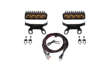 Picture of Diode Dynamics 2013-2018 Ram 1500 Ram Standard SS6 Sport LED Kit Yellow Driving 3000K