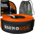 Picture of Rhino USA Recovery Tow Strap 3In x 30Ft (Orange)