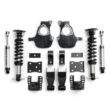 Picture of QA1 14-18 Chevrolet Silverado 4WD Lowering Kit w/ Spindles Single Adjustable 4in-6in