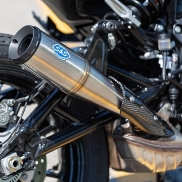 Picture of S&S Cycle Indian FTR1200 Grand National Slip On Muffler Kit