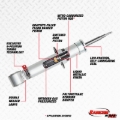 Picture of Rancho 14-18 GMC Pickup / Sierra 1500 Front RS9000XL Strut (Available MAY 2026, NO BACKORDERS)