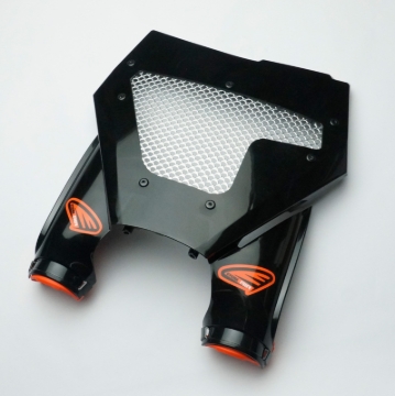 Picture of Cycra 23+ KTM SX/SXF/XC/XCF Vented Stadium Plate - Black