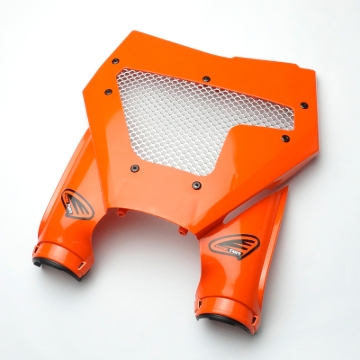 Picture of Cycra 23+ KTM SX/SXF/XC/XCF Vented Stadium Plate - Orange