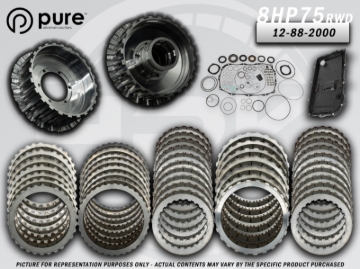 Picture of Pure Drivetrain 8HP75 High Performance Transmission Hard Parts Kit - RWD - Stage 2