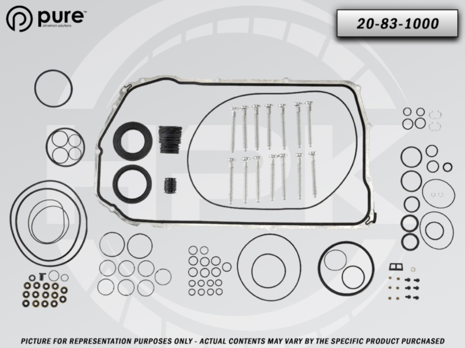 Picture of Pure Drivetrain 8HP95 High Performance Transmission Master Seal Kit - RWD