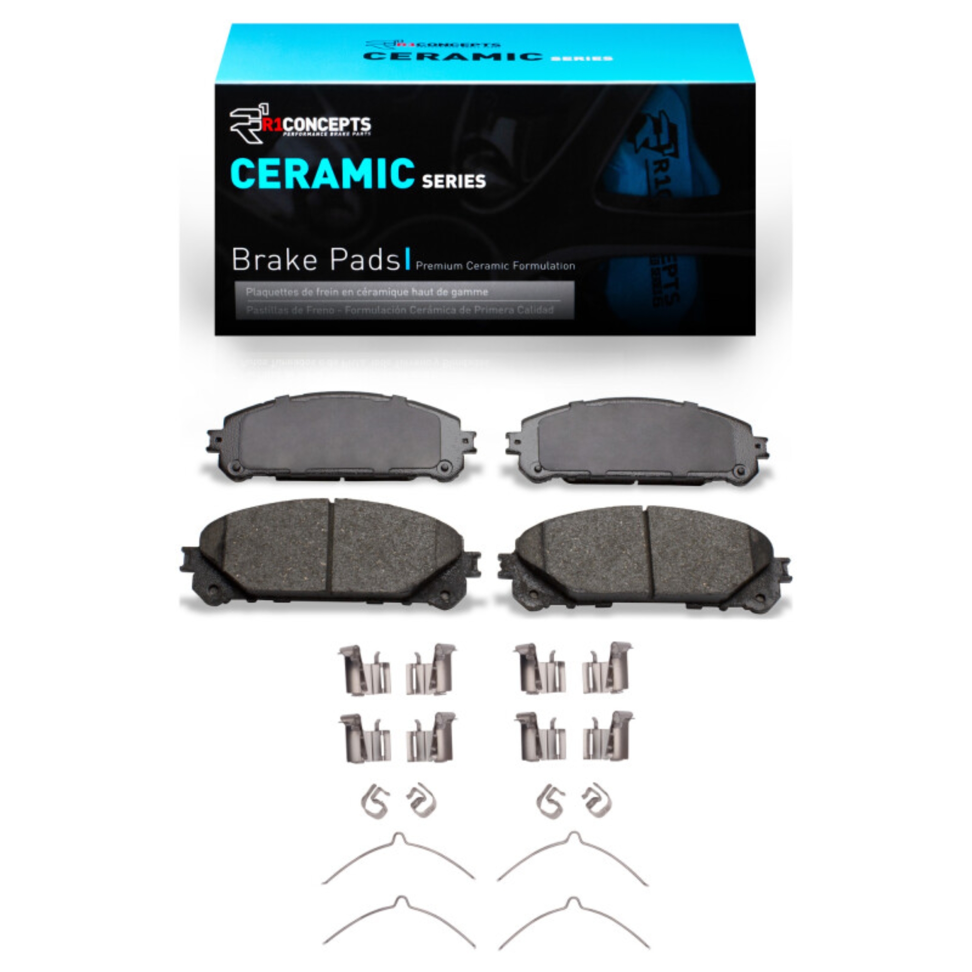 Picture of R1 Concepts RNC Ceramic Brake Pads - 2310-1324-01