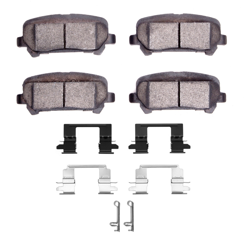 Picture of R1 15-20 Chevrolet Colorado Rear Performance Off-Road/Tow Brake Brake Pads & Hardware Kit
