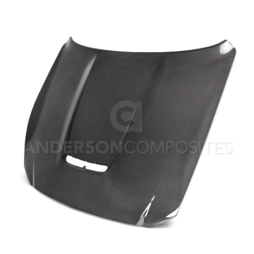 Picture of Anderson Composites 2015-2017 Ford Mustang Shelby GT350 Double Sided Carbon Fiber Hood