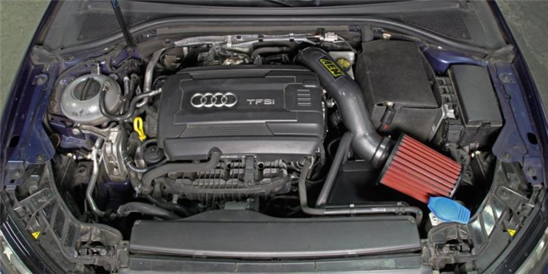 Picture of AEM Cold 2015-2016 Audi A3 L4-2.0L F/I Silver Cold Air Intake