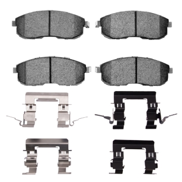 Picture of R1 99-19 Infiniti I30 Front Euro Ceramic Brake Pads & Hardware Kit