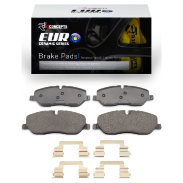 Picture of R1 05-09 Land Rover Range Rover Front Euro Ceramic Brake Pads & Hardware Kit