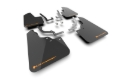 Picture of Rally Armor 2026 Honda Passport Black UR Mudflap - Orange Logo