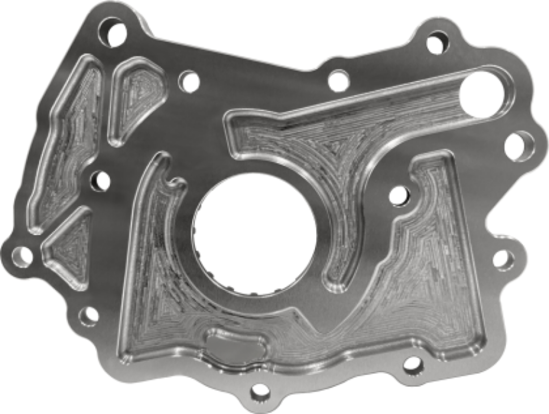 Picture of Boundary 2020+ Ford Mustang GT500 Coyote V8 Billet Back Plate w/Stainless Torx Screws