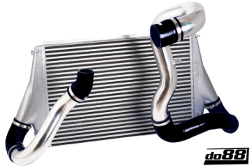 Picture of do88 06-11 SAAB 9-3 2.8T V6 Aero/Turbo X (B285) BigPack Intercooler Kit w/Black Hoses