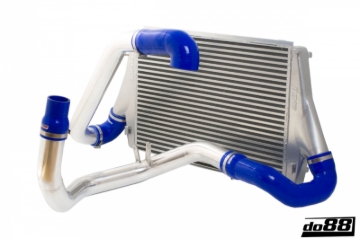 Picture of do88 03-11 SAAB 9-3 1.8T/2.0T (B207) BigPack Intercooler Kit w/Blue Hoses