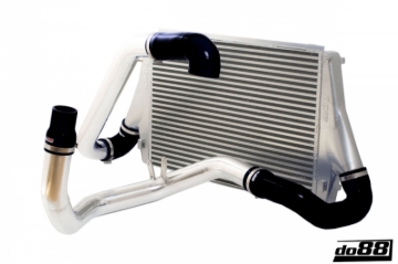 Picture of do88 03-11 SAAB 9-3 1.8T/2.0T (B207) BigPack Intercooler Kit w/Black Hoses