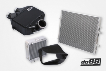 Picture of do88 15-20 BMW M3/M4 (F8X) BigPack Intercooler Kit w/Intercooler + Radiators