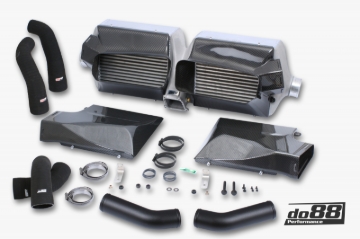 Picture of do88 19-24 Porsche 911 Carrera (992.1) Standard Bumper BigPack Intercooler Kit